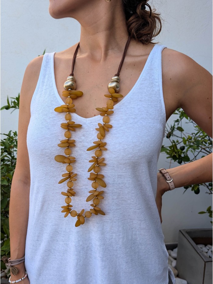 COLLAR CAYMAN AMBER 2