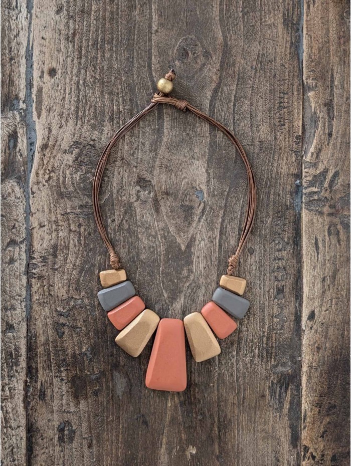 COLLAR MOAI CORAL