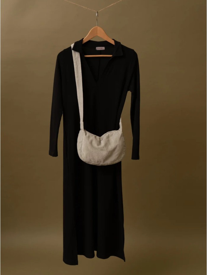 VESTIDO ILLUSORY BLACK POEMS