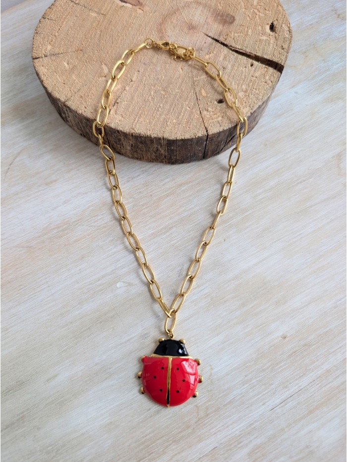 COLLAR BIG LADYBUG