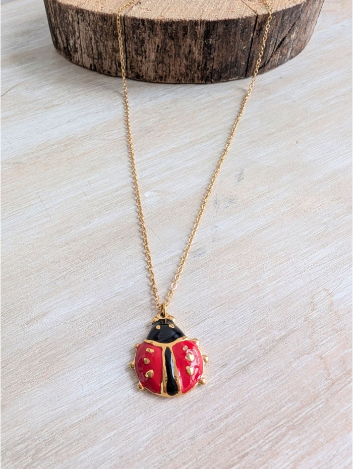 COLLAR SMALL LADYBUG 2