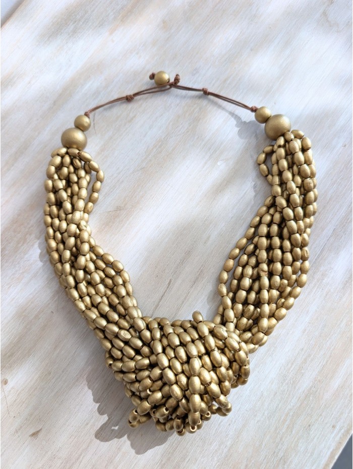 COLLAR BAHAMA GOLD