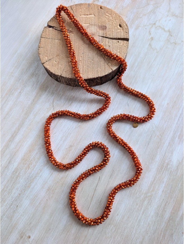 COLLAR GRAS ORANGE