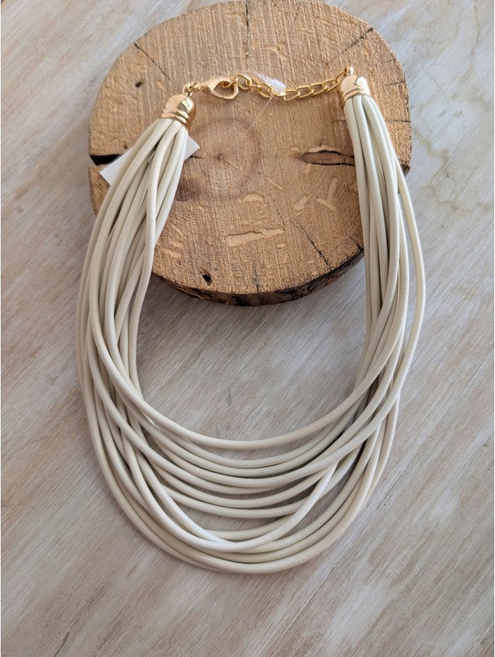 COLLAR BUTTERFLY WHITE