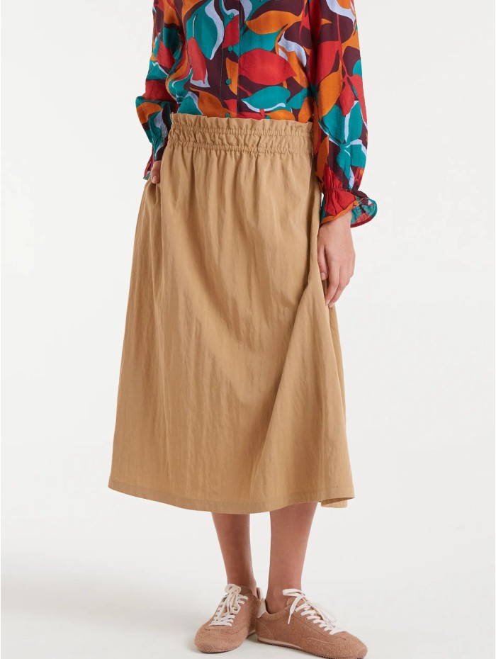 FALDA VALERIA CAMEL...