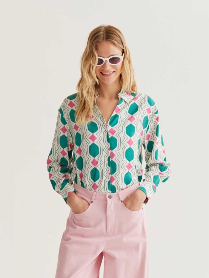 CAMISA GEOMETRIC COMPAÑÍA...