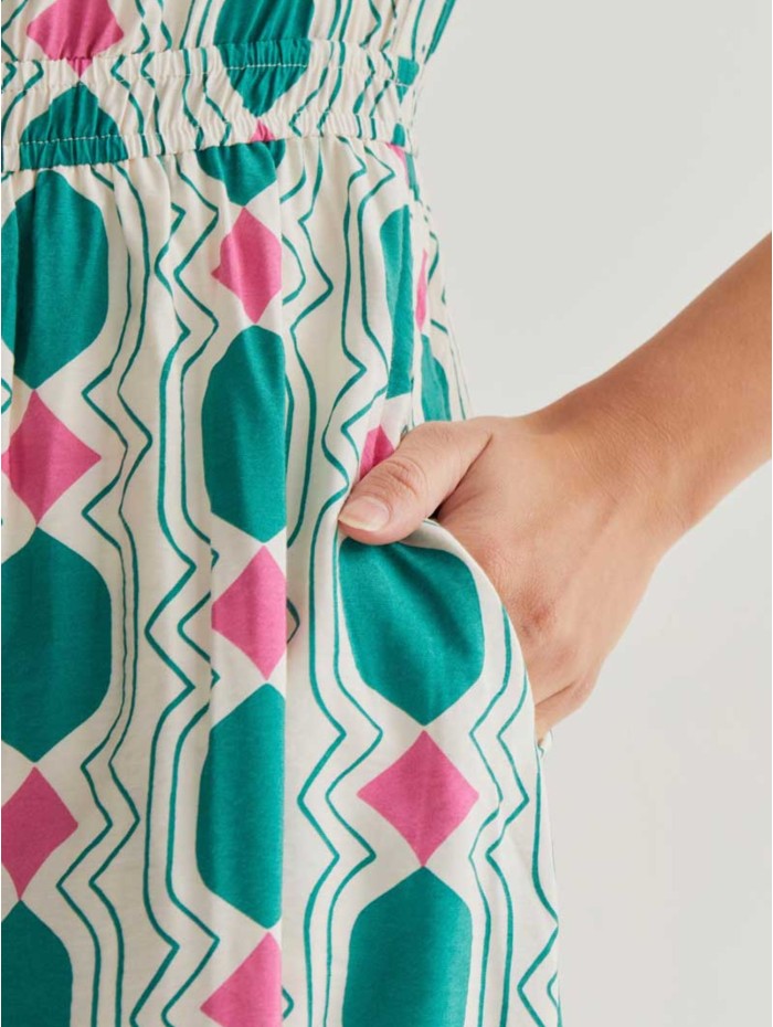 VESTIDO GEOMETRIC MIDI... 2