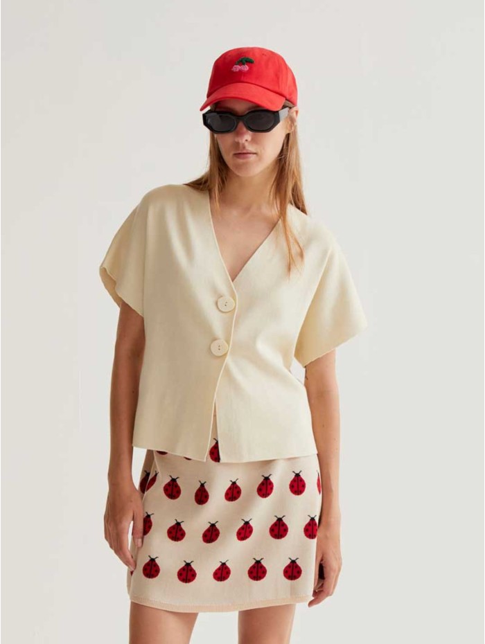 CARDIGAN JOY BEIGE COMPAÑÍA...