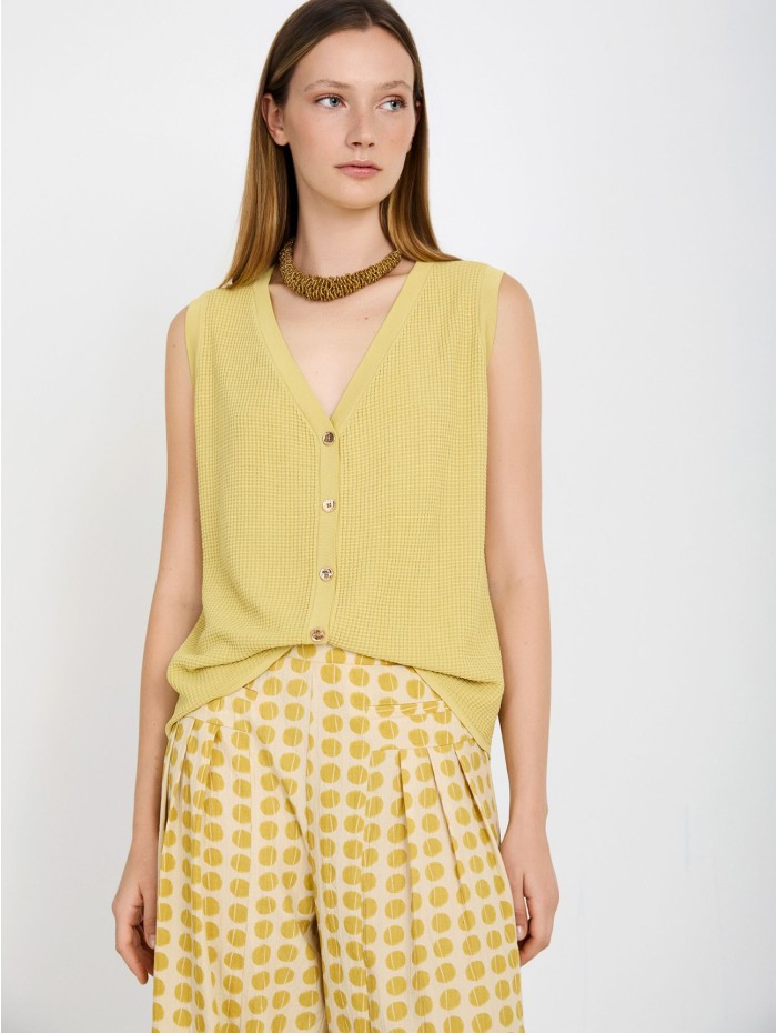CHALECO CUA YELLOW SKATÏE