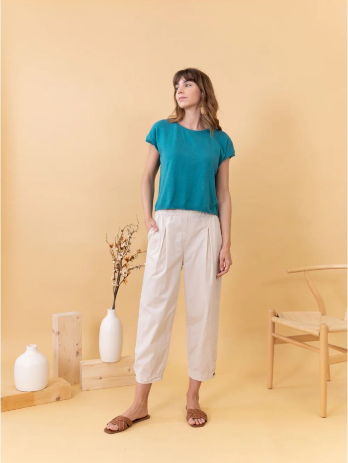 PANTALÓN LOOM ECRU POEMS 2