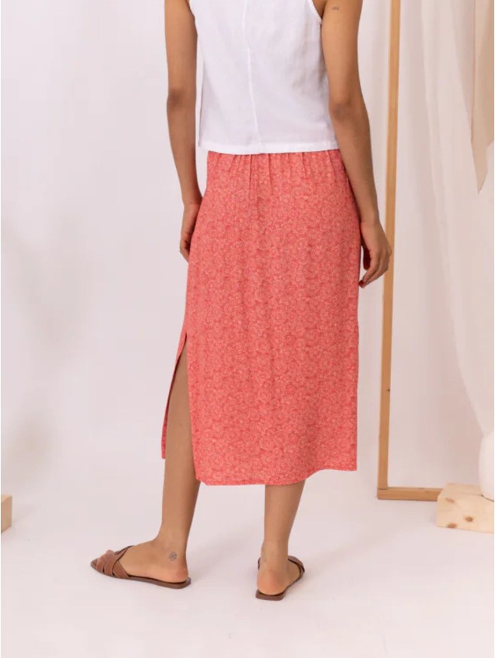 FALDA VELLUM CIRCLE CORAL... 2