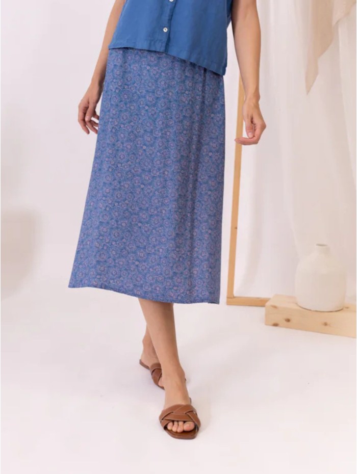 FALDA VELLUM CIRCLE BLUE POEMS 2
