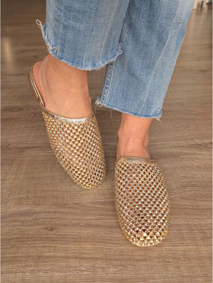 MULE JAY GOLD BIBILOU