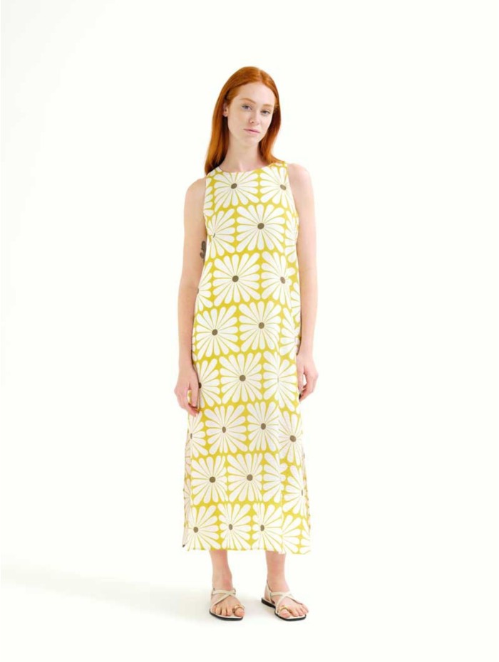 VESTIDO OLIVE FLOWER...