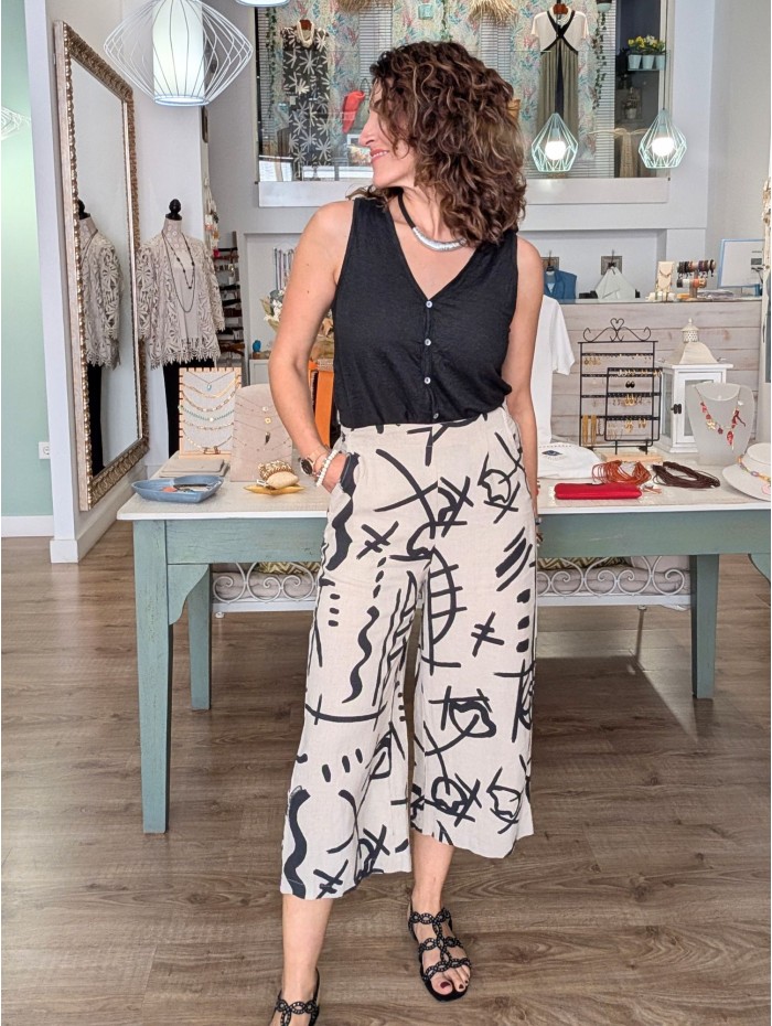 PANTALÓN MINA ESTAMPADO 2