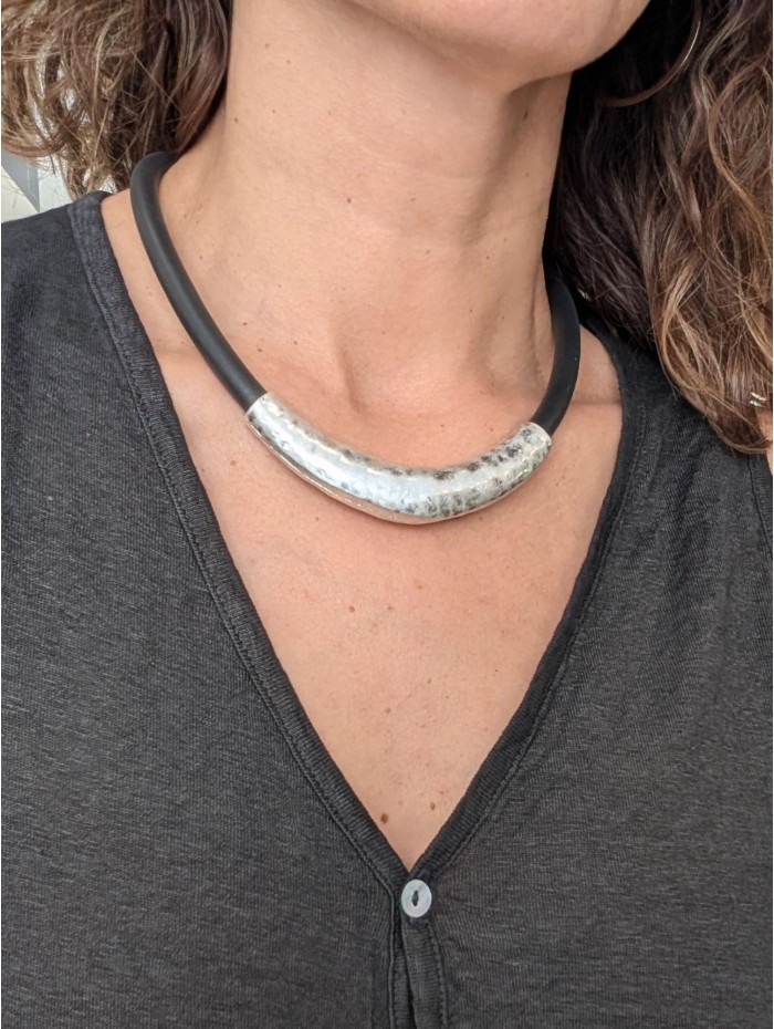 COLLAR NORIA SILVER