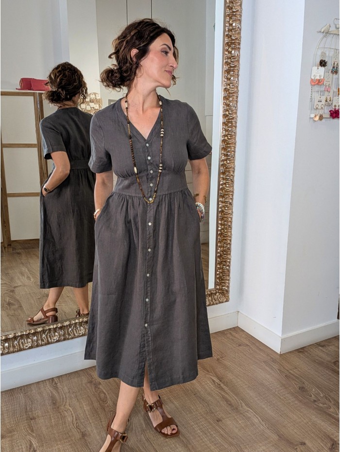 VESTIDO CALI PLOMO