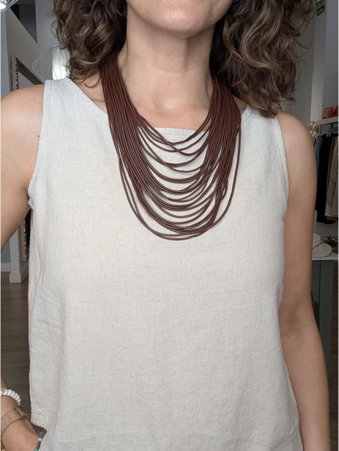 COLLAR DOMA BROWN 2