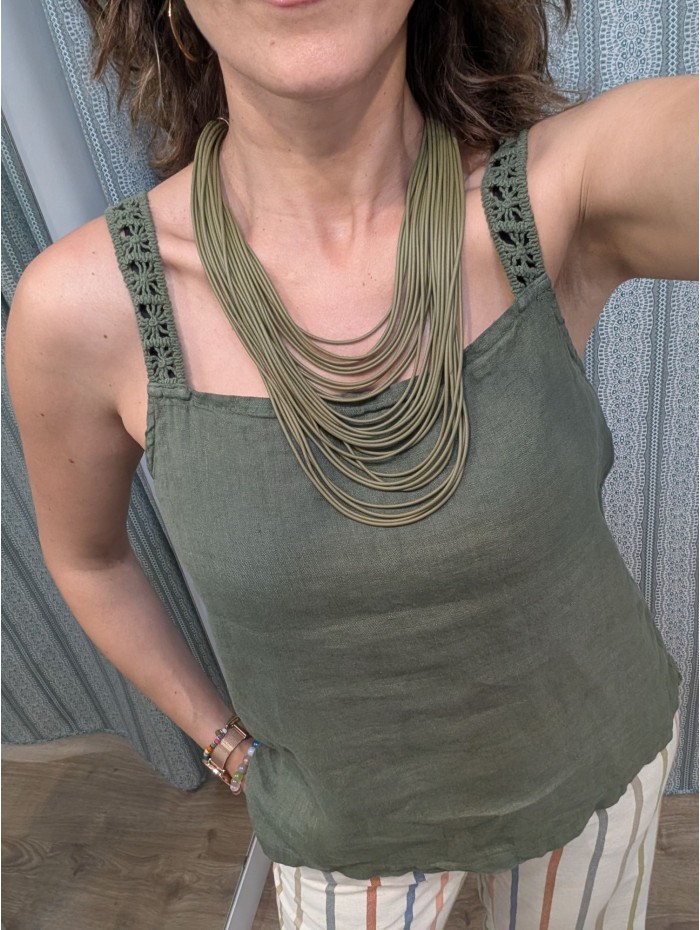 COLLAR DOMA GREEN