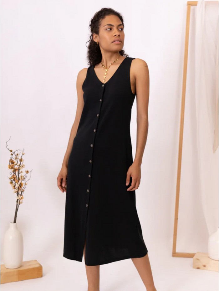 VESTIDO STRONG BLACK POEMS