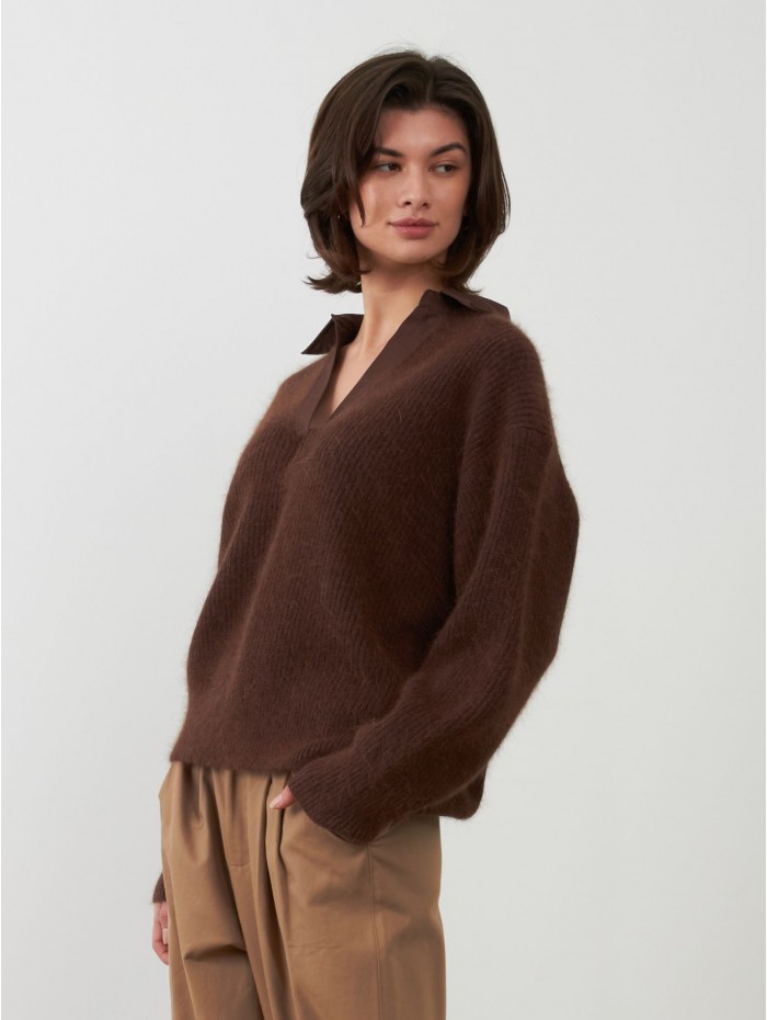 JERSEY JORDANA CHOCOLAT ORFEO