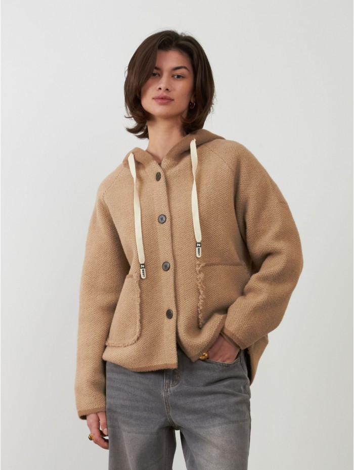 CHAQUETA BRISEIS CAMEL ORFEO