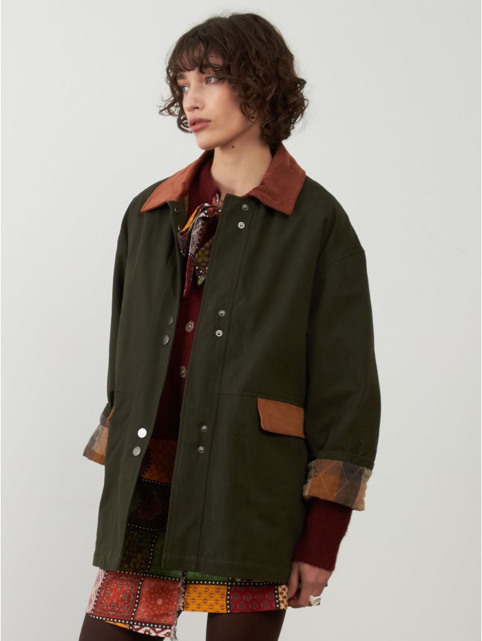 CHAQUETA DUSTY KAKI ORFEO 2