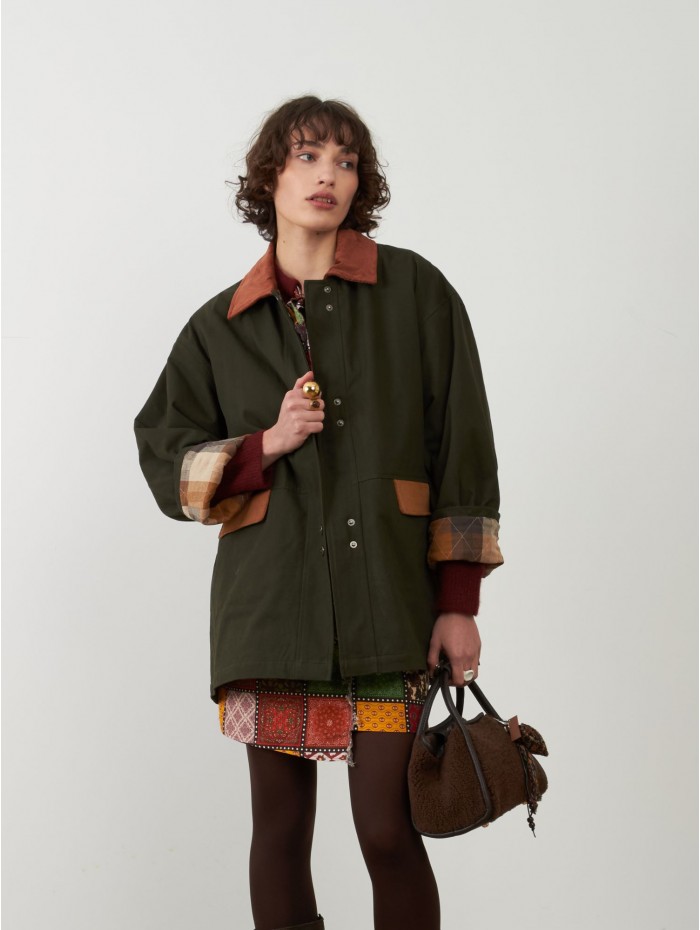 CHAQUETA DUSTY KAKI ORFEO