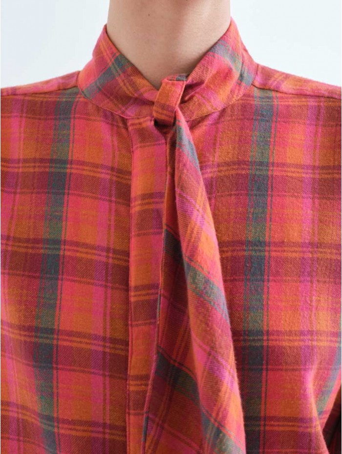 CAMISA PINK PLAID COMPAÑÍA... 2