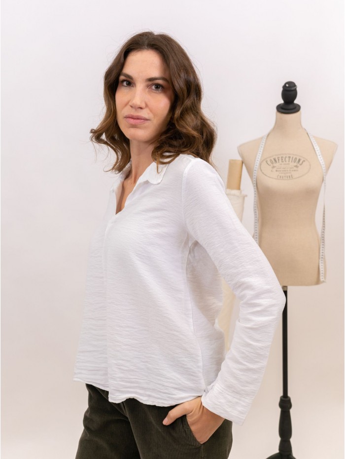 BLUSA ABSOLUT WHITE POEMS 2