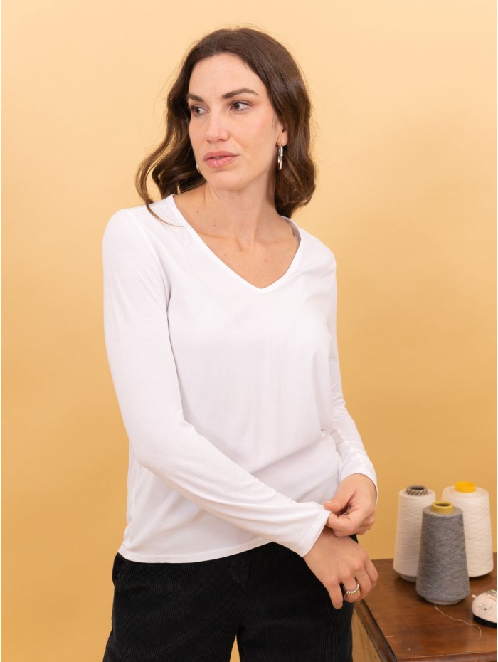 CAMISETA HOME WHITE POEMS