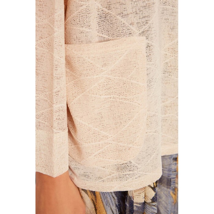 CARDIGAN PUNTO FINO