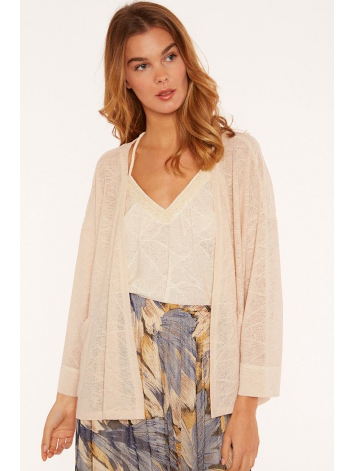 CARDIGAN PUNTO FINO