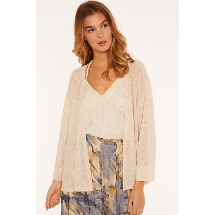 CARDIGAN PUNTO FINO