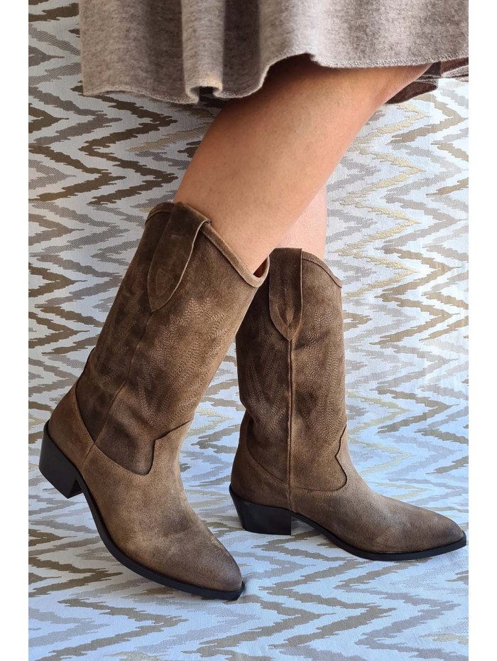 BOTA TEJANA CAMEL