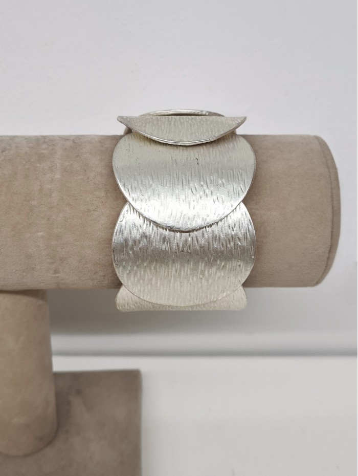 BRAZALETE LYON PLATA