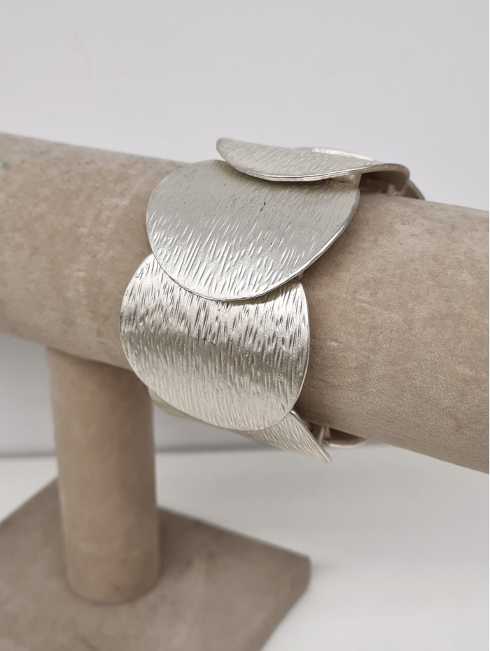 BRAZALETE LYON PLATA 2